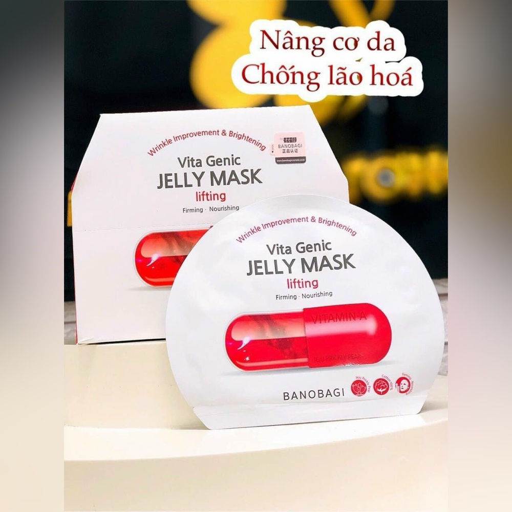 [BANOBAGI] Vita Genic Lifting Jelly Mask Pack 10 pcs. Expired 2026